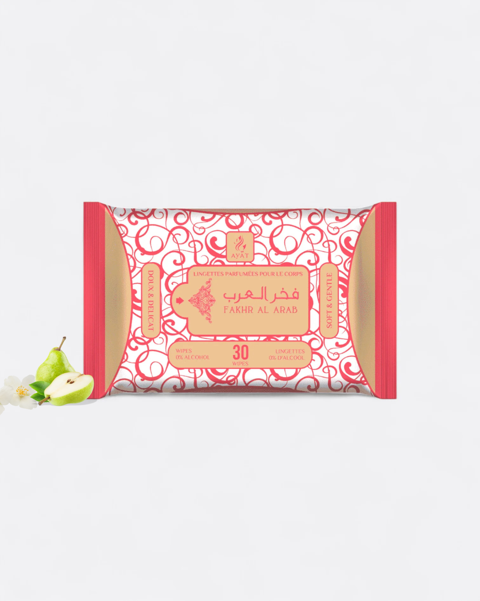 30 Lingettes sans alcool - Fakhr al arab | Ayat