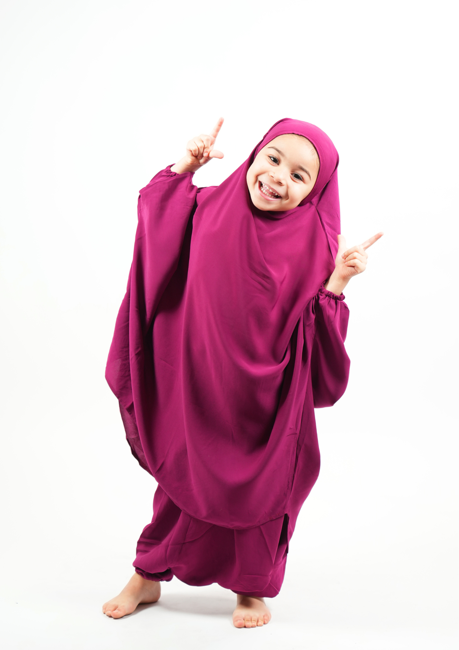 Jilbab avec sarouel enfant