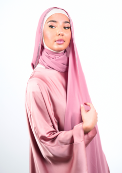 Rhinestone chiffon hijab