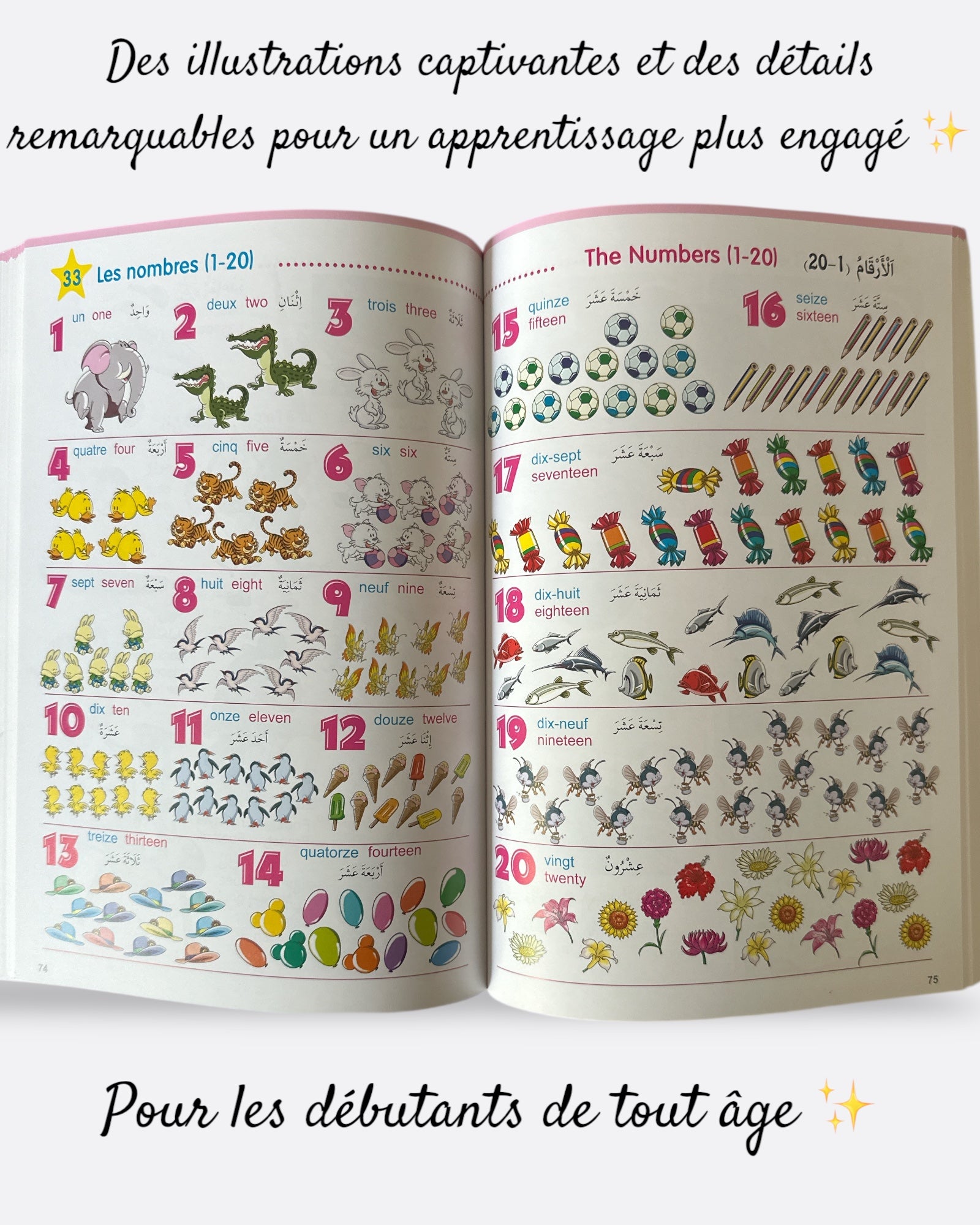 Mon Grand Imagier trilingue (Arabe, Français, Anglais)