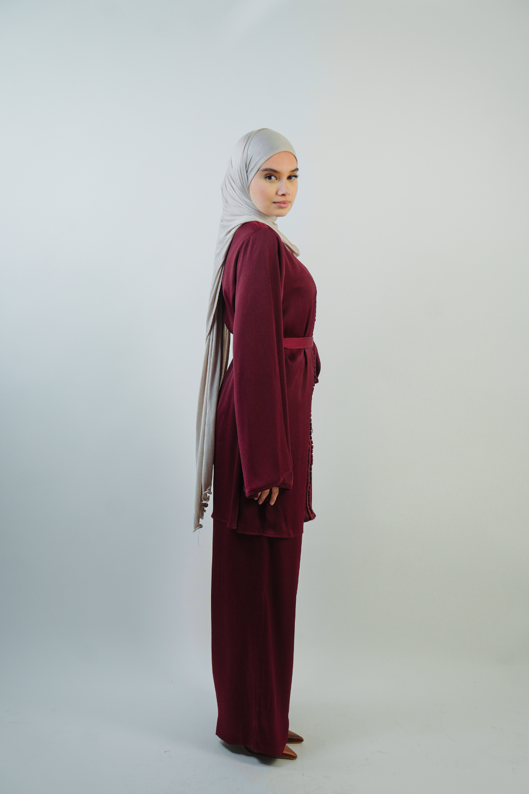 Ensemble tunique pantalon au style oriental