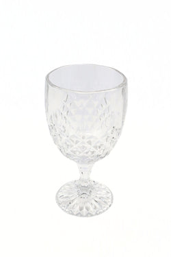 Lot de 6 verres à pied en cristal