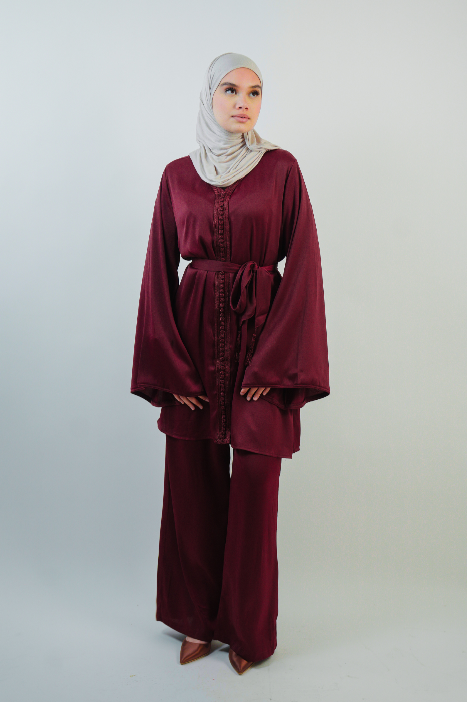 Ensemble tunique pantalon au style oriental