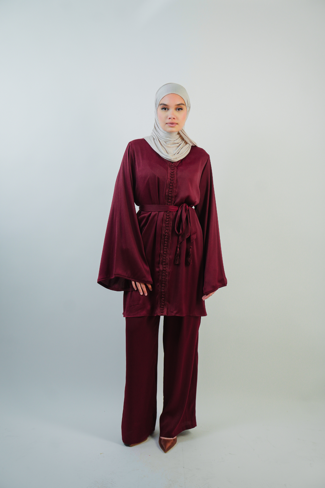 Ensemble tunique pantalon au style oriental