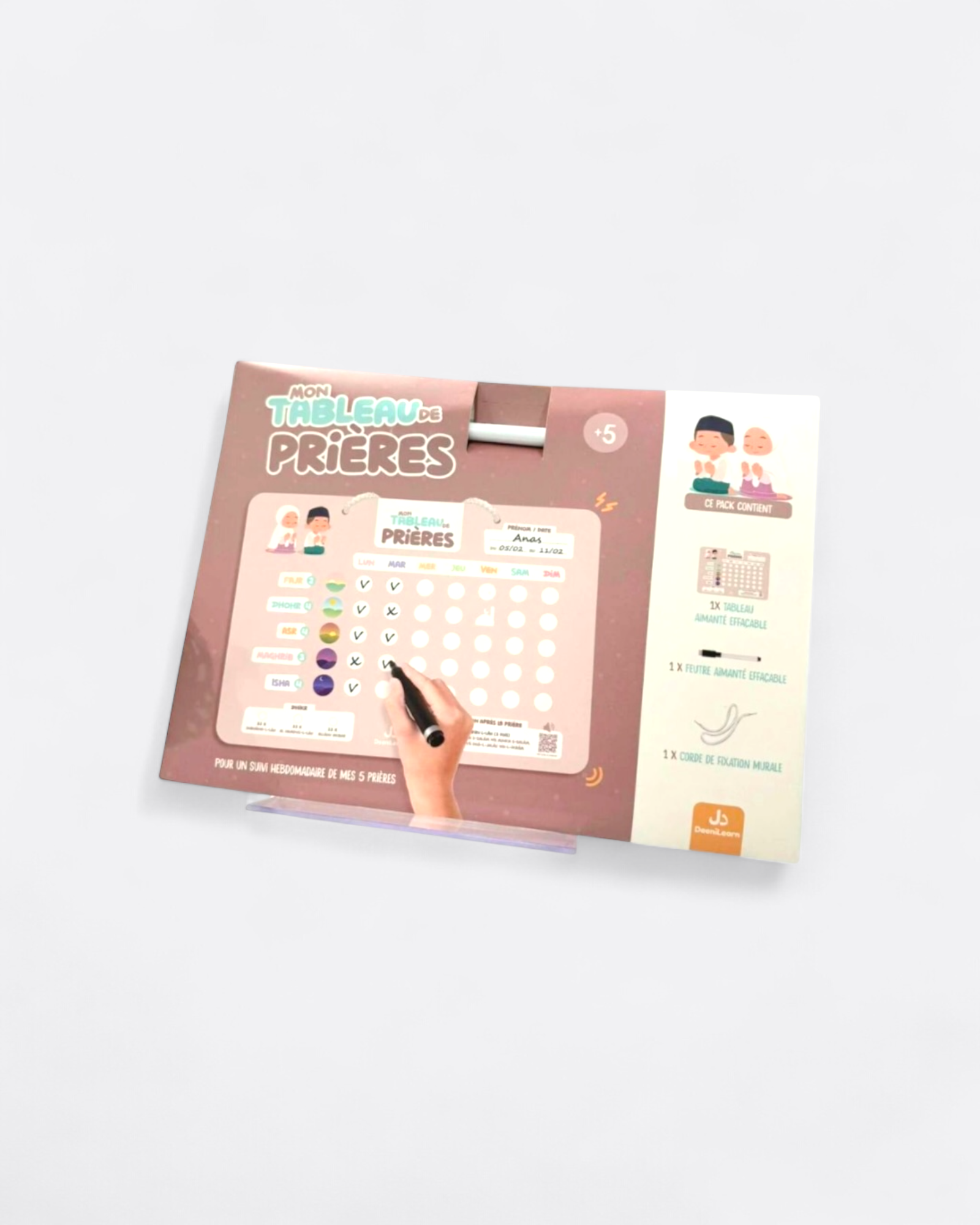 Mon tableau de Prières - Fabricant Deenilearn