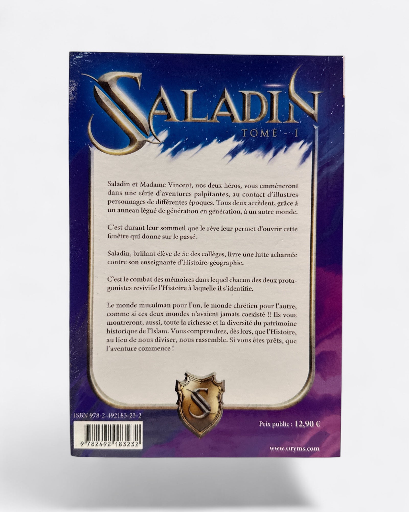 La Saga des jeunes et adultes : Saladin | Tome 1 : Lyess Chacal - Edition Oryms