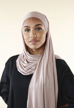 Mon hijab jersey strié