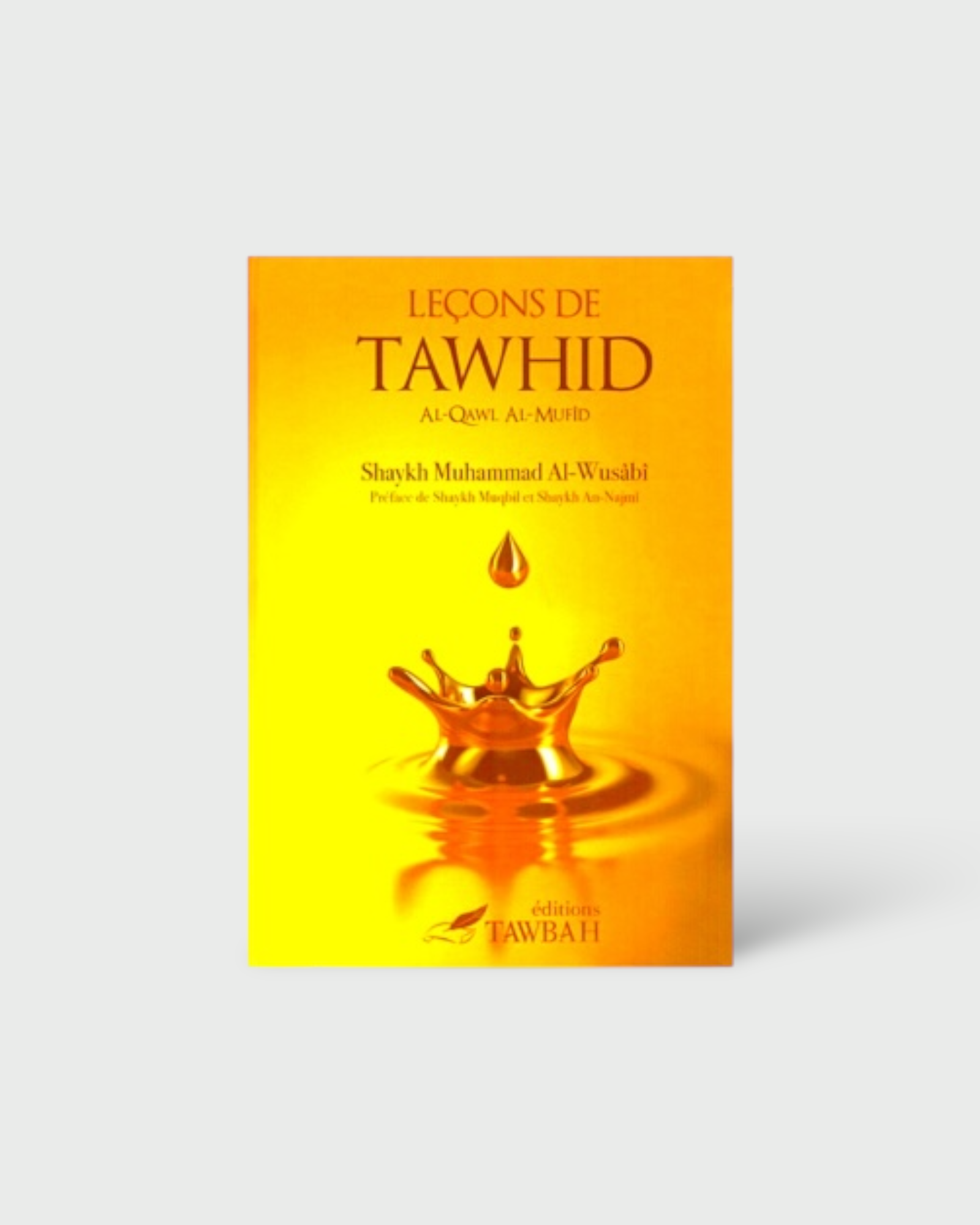 Leçons de Tawhid - Editions Tawbah - Cheikh Muhammad Ibn 'Abd Al-Wahhab Al-Wusâbî – produit proposé sur Souk Dubaï
