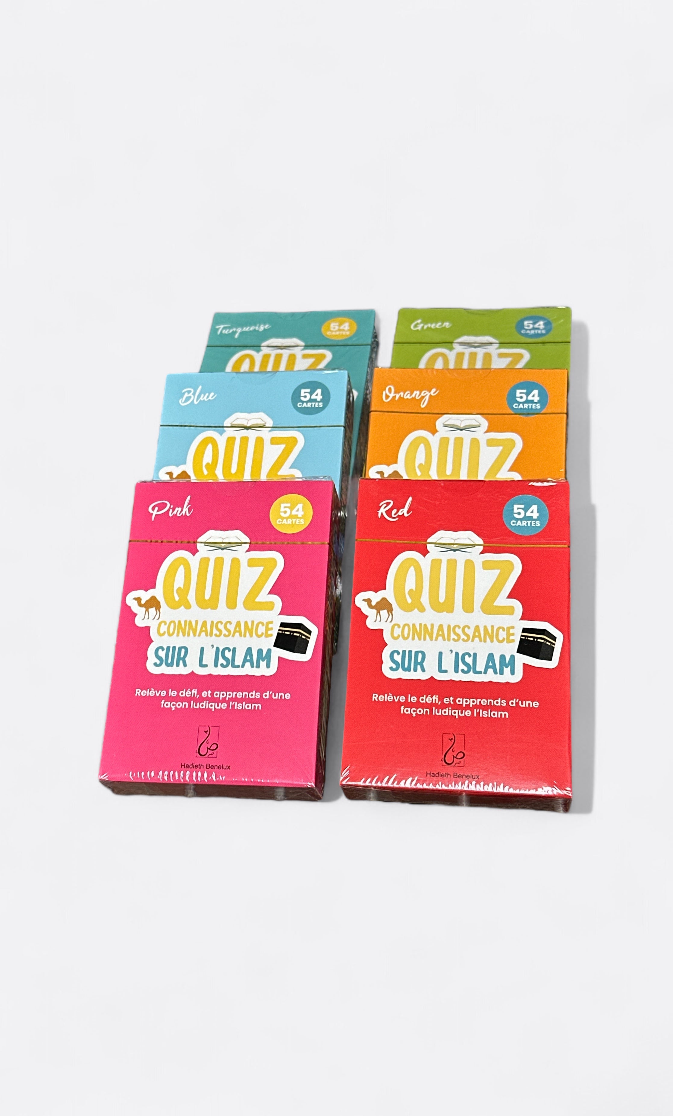 Quiz connaissances sur l'Islam (54 cartes) - Edition Hadieth Benelux