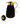 Black ribbed insulated pitcher