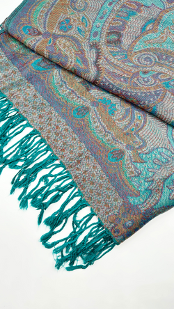 Pashmina à motifs colorés Hendaya