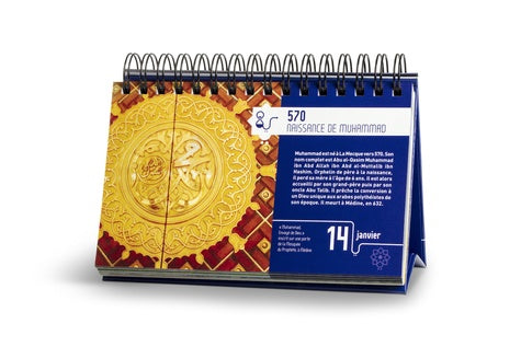 Chevalet : Calendrier Perpétuel du Monde Musulman - Édition Aya