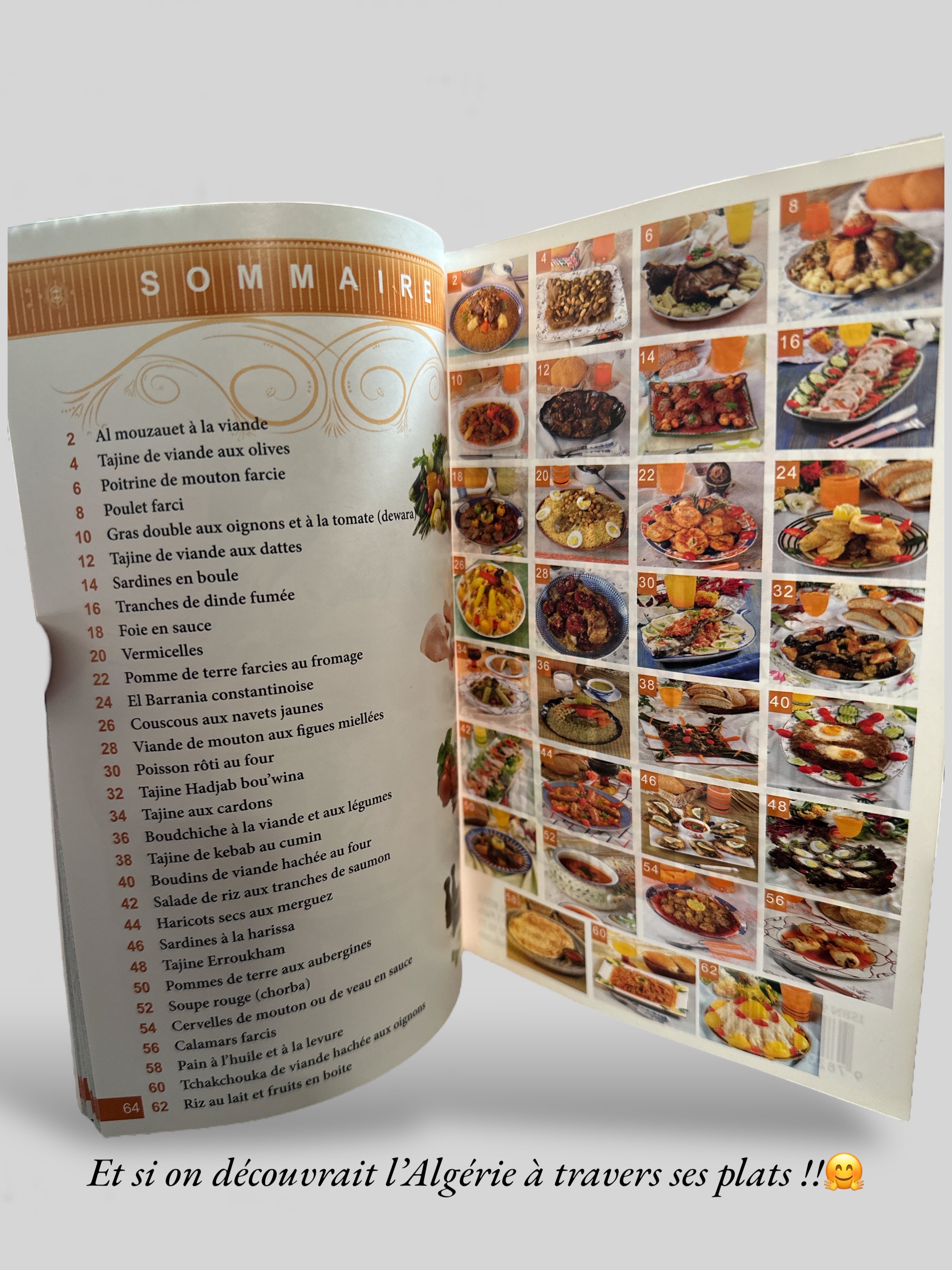 Livre de Cuisine : Cuisine Algérienne - Noufissa El-Kouch