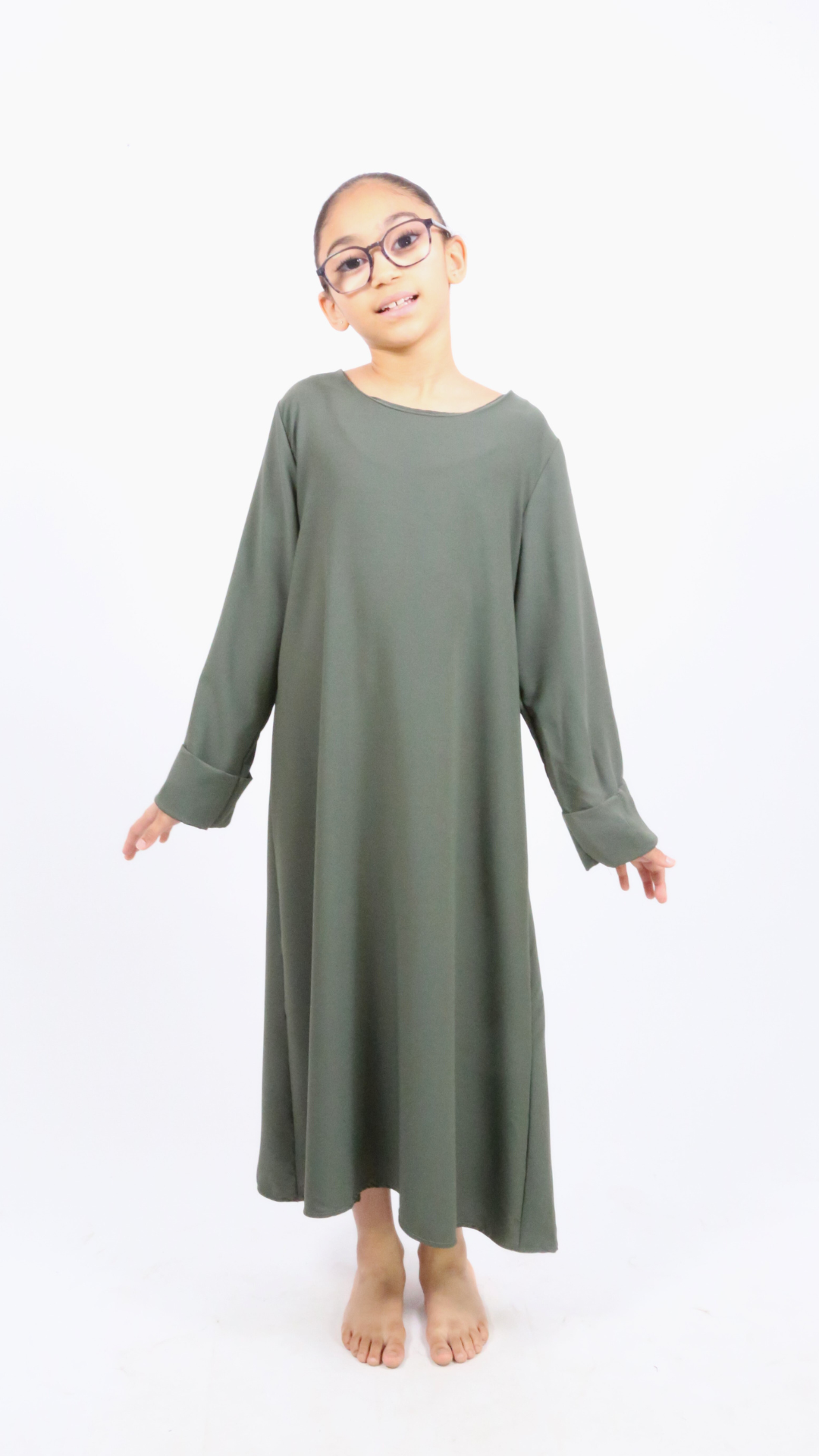 Abaya enfant simple