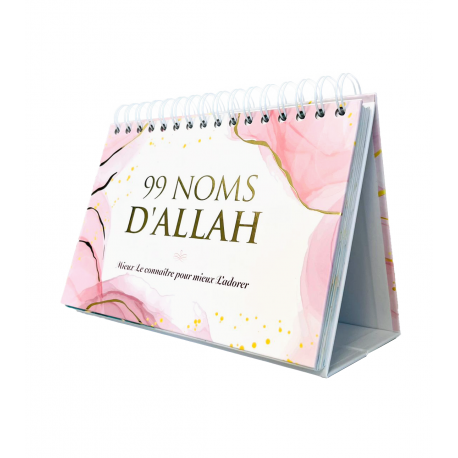 99 Noms d'ALLAH - Calendrier Chevalet - Al Hadith