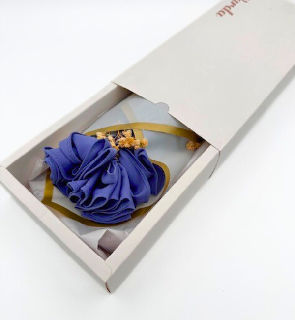 Magnolia- Coffret blanc bouquet 1 voile