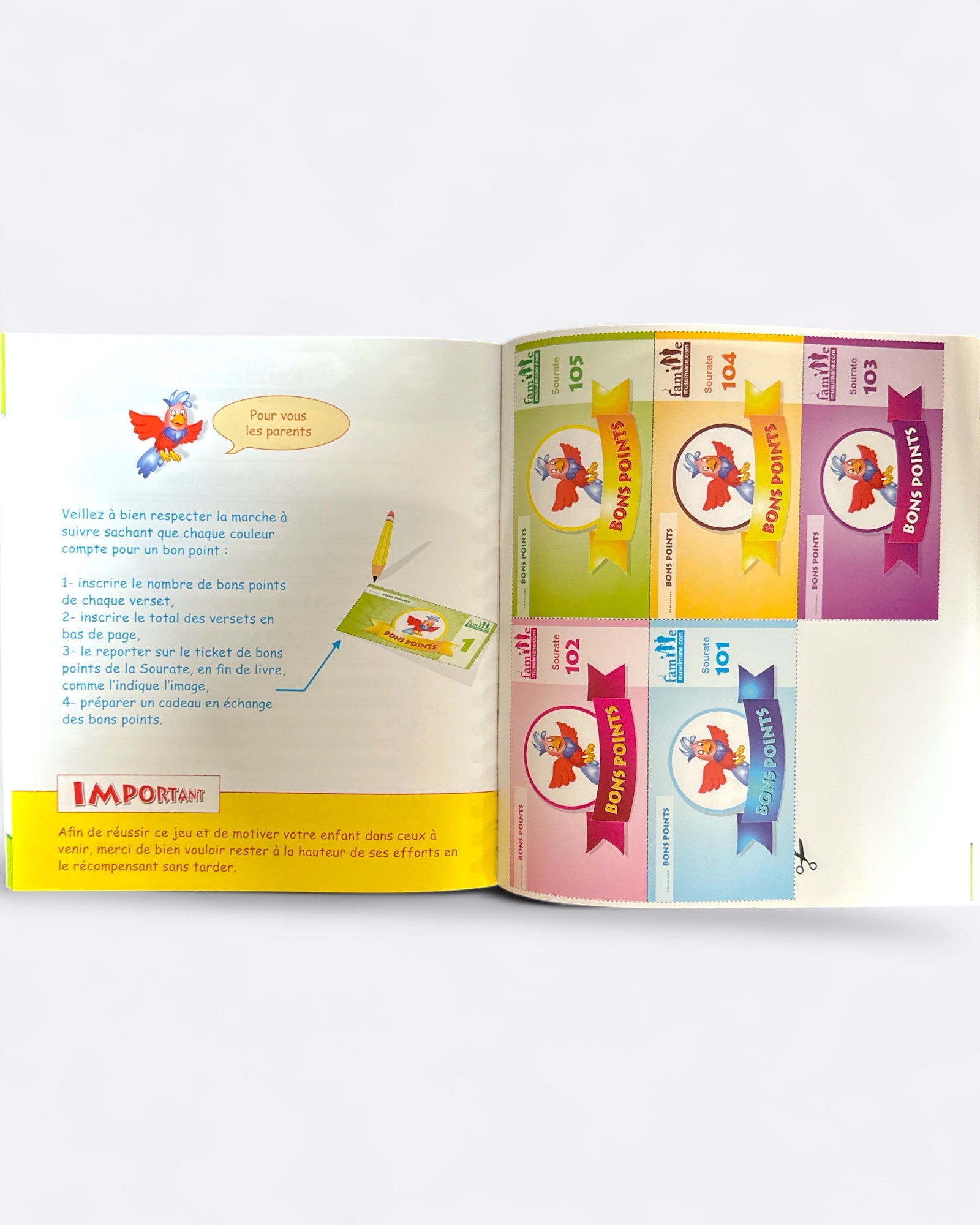 J'apprends le Coran à mon enfant | Tome 2 : Sourate Al Fiil jusqu’à Sourate Al Alaq (Ar,Fr)