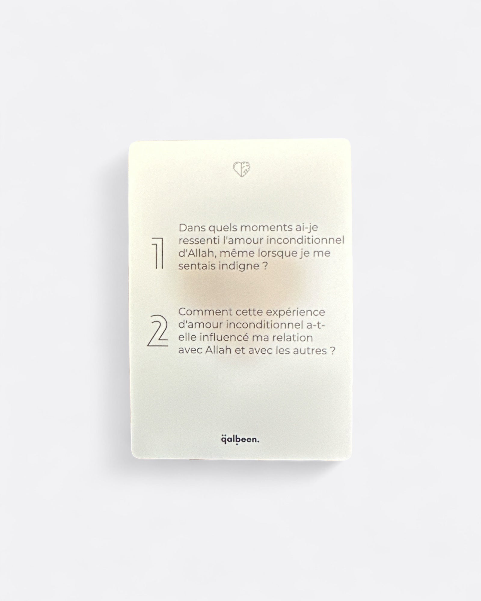 Jeu d'Introspection Personnelle | NAFSI : Des Conversations pour le Cœur et l'Esprit - Qalbeen