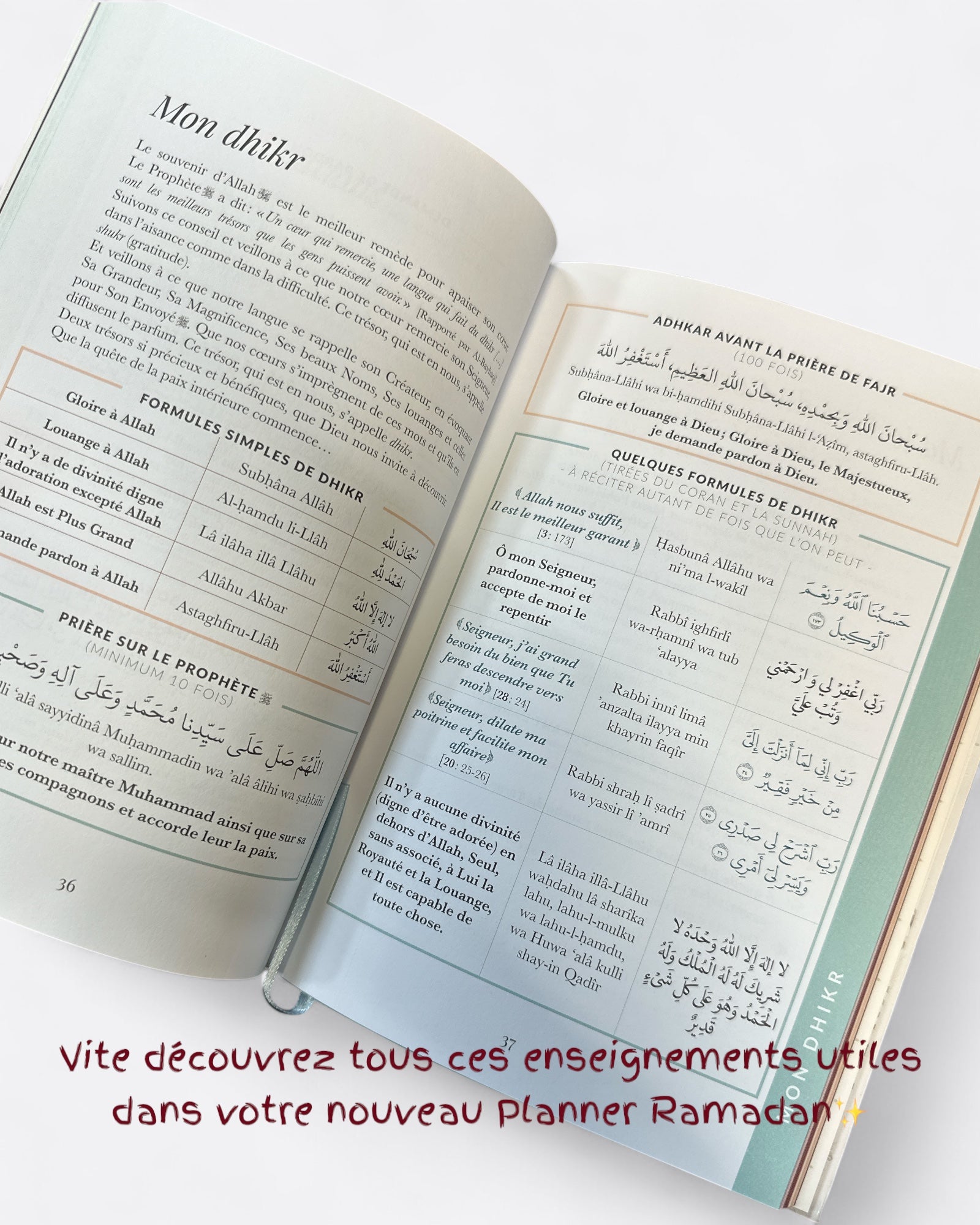 30 jours de Méditation pour Ramadan : Planner Ramadan - Edition Al Bouraq – produit proposé sur Souk Dubaï