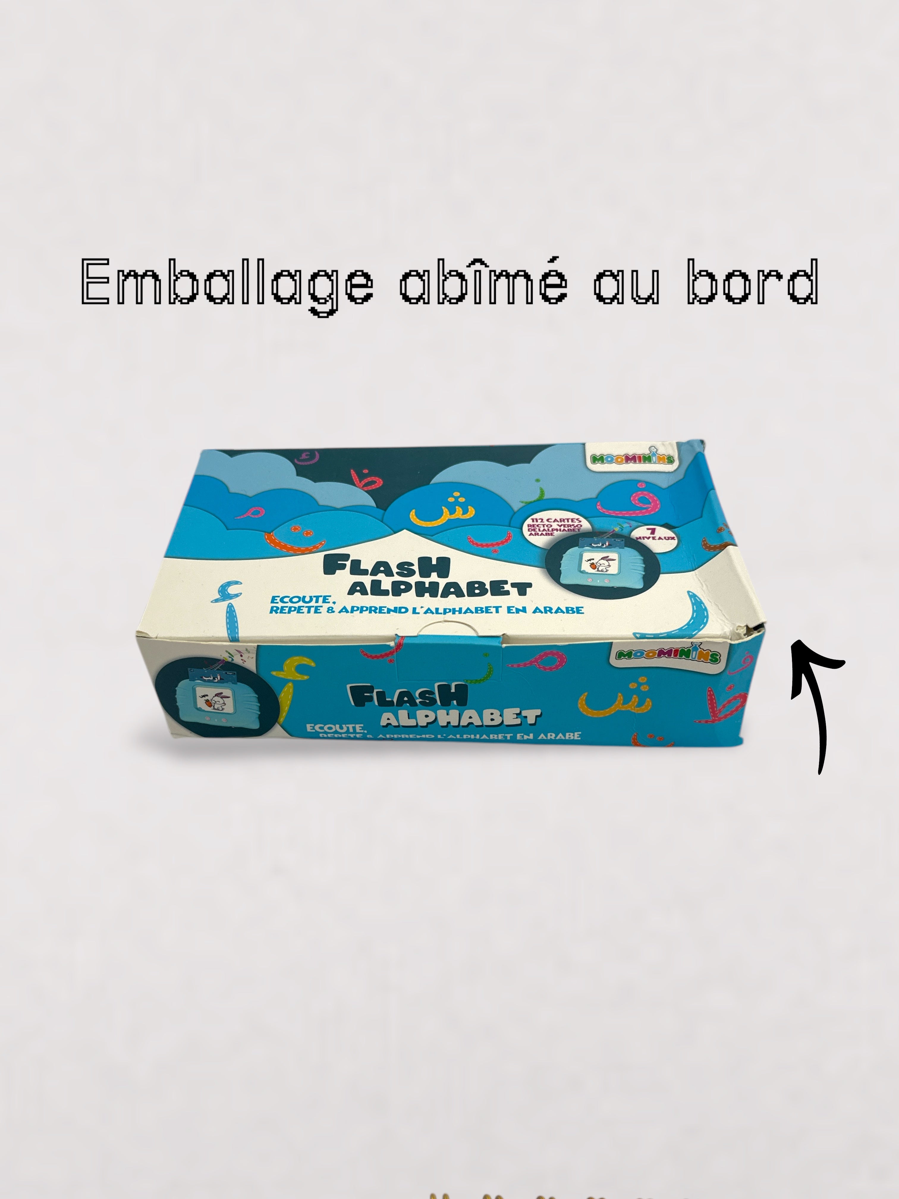 Flash Alphabet : écoute, répète & apprends l'alphabet en Arabe