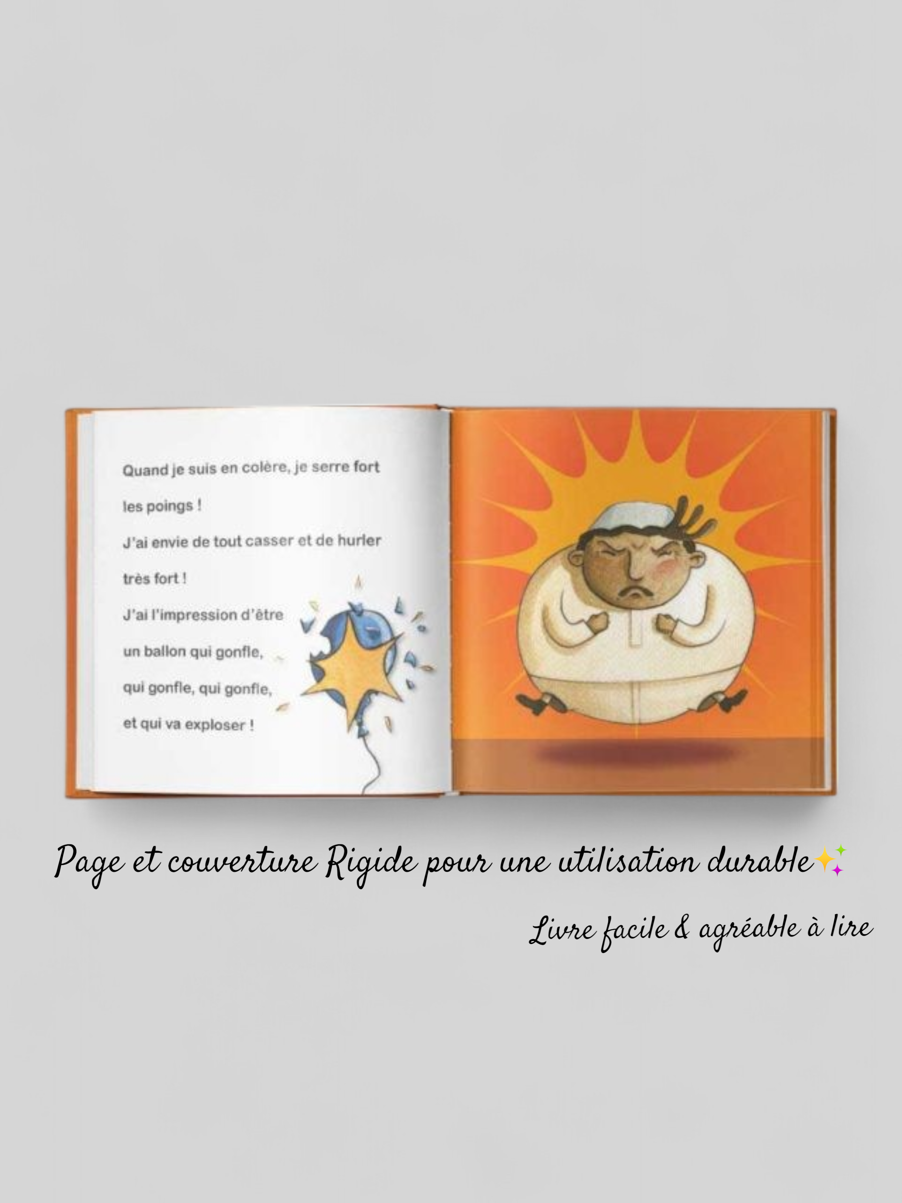 Livre enfant sur les émotions : ALLAH Sait quand je suis en Colère - Edition Tawhid