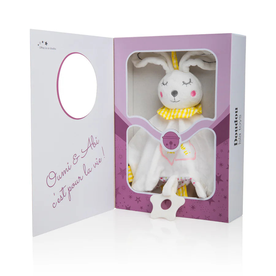 Doudou Lapin Oumi Abi – parfum concentré aux notes boisées ou florales