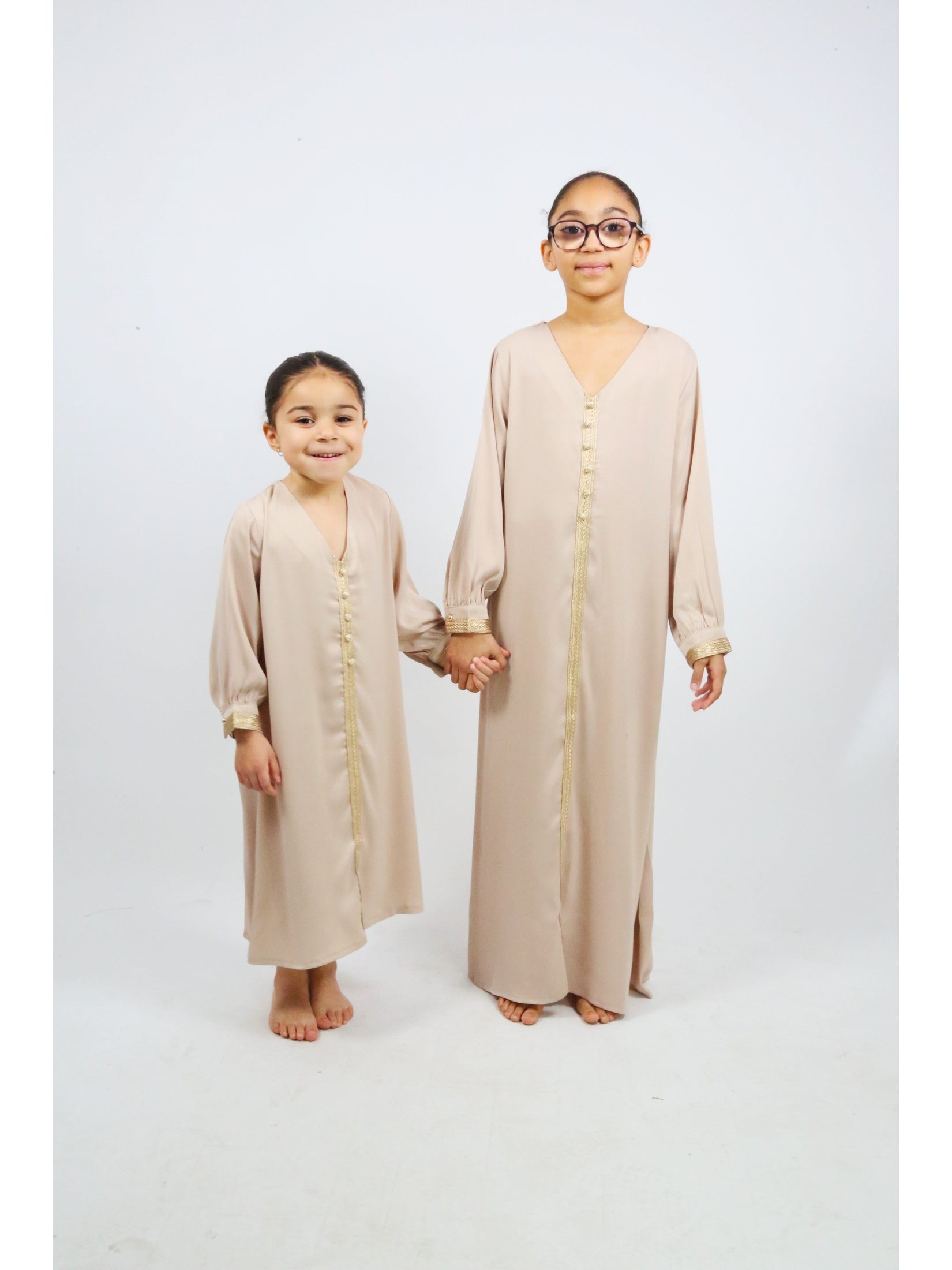 Robe enfant style caftan simple