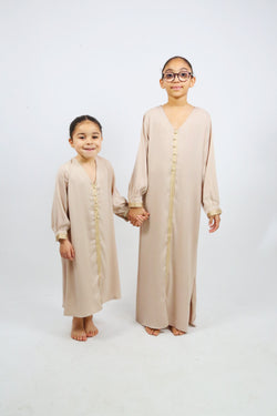 Robe enfant style caftan simple