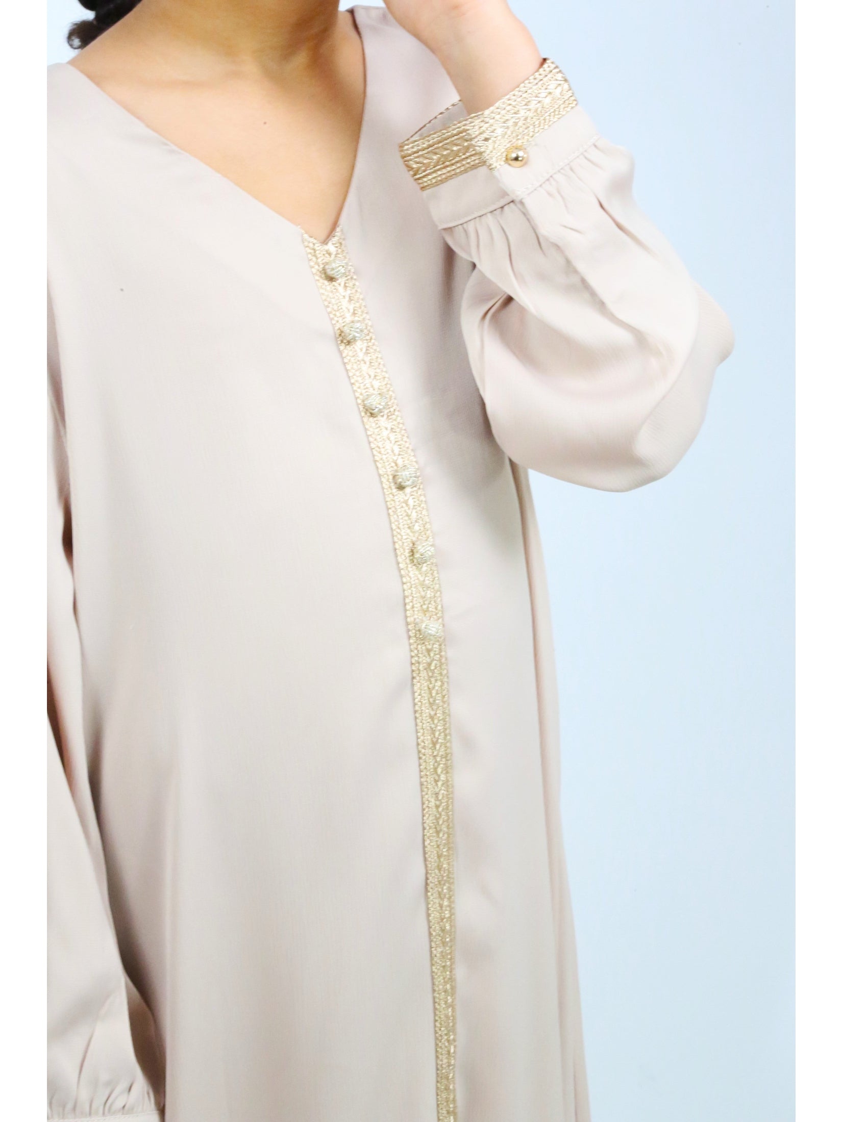 Robe enfant style caftan simple