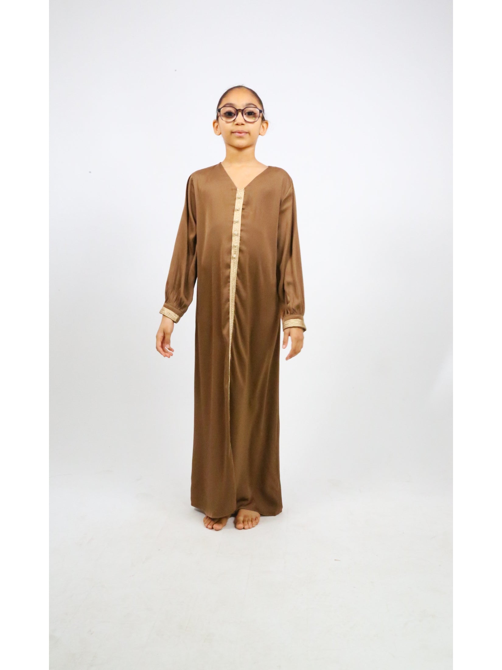 Robe enfant style caftan simple