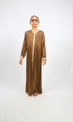 Robe enfant style caftan simple