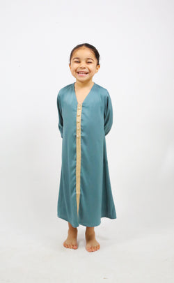 Robe enfant style caftan simple