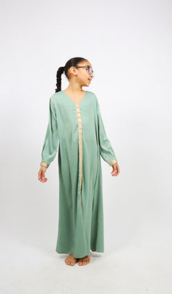 Robe enfant style caftan simple