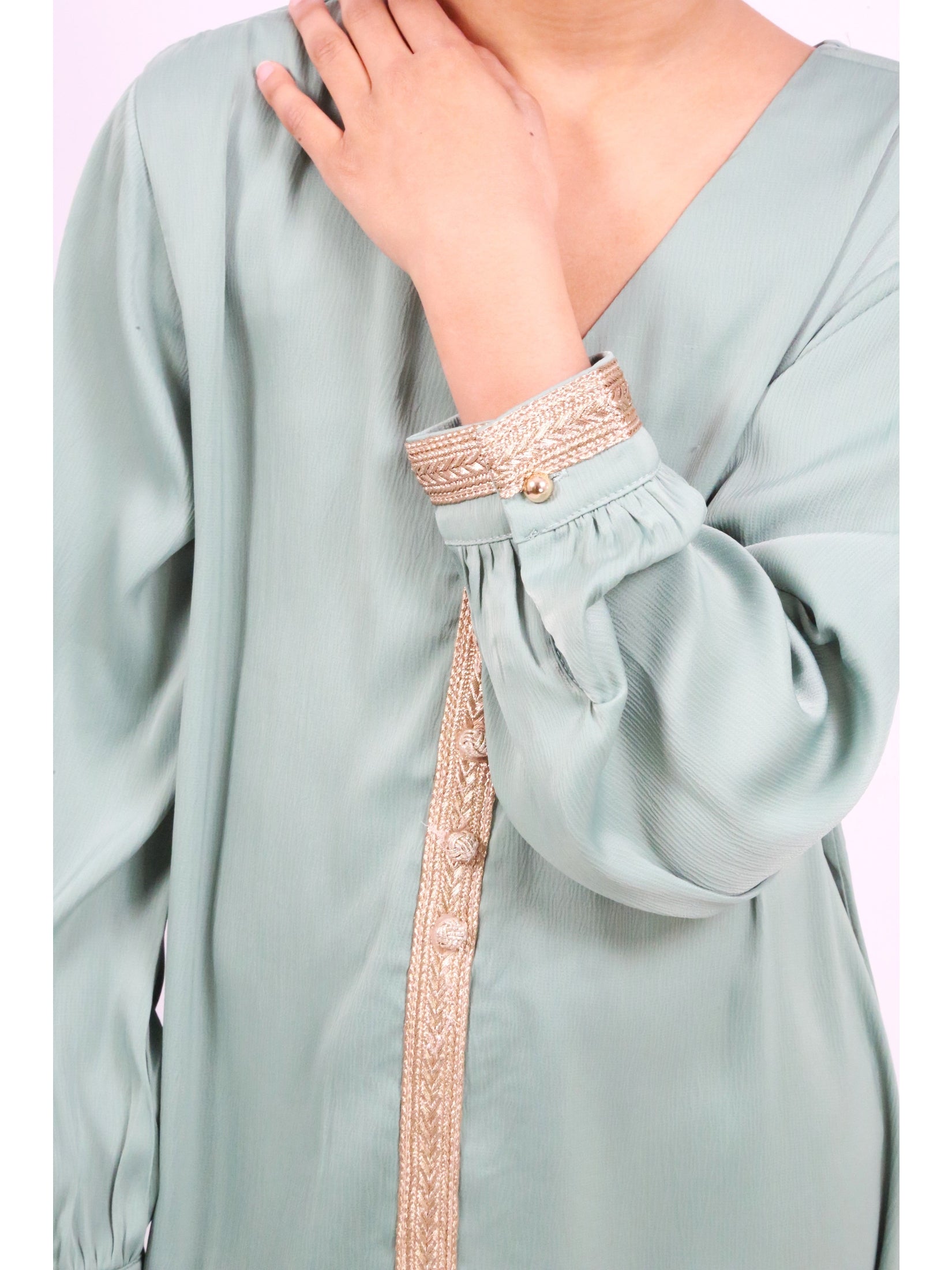 Robe enfant style caftan simple