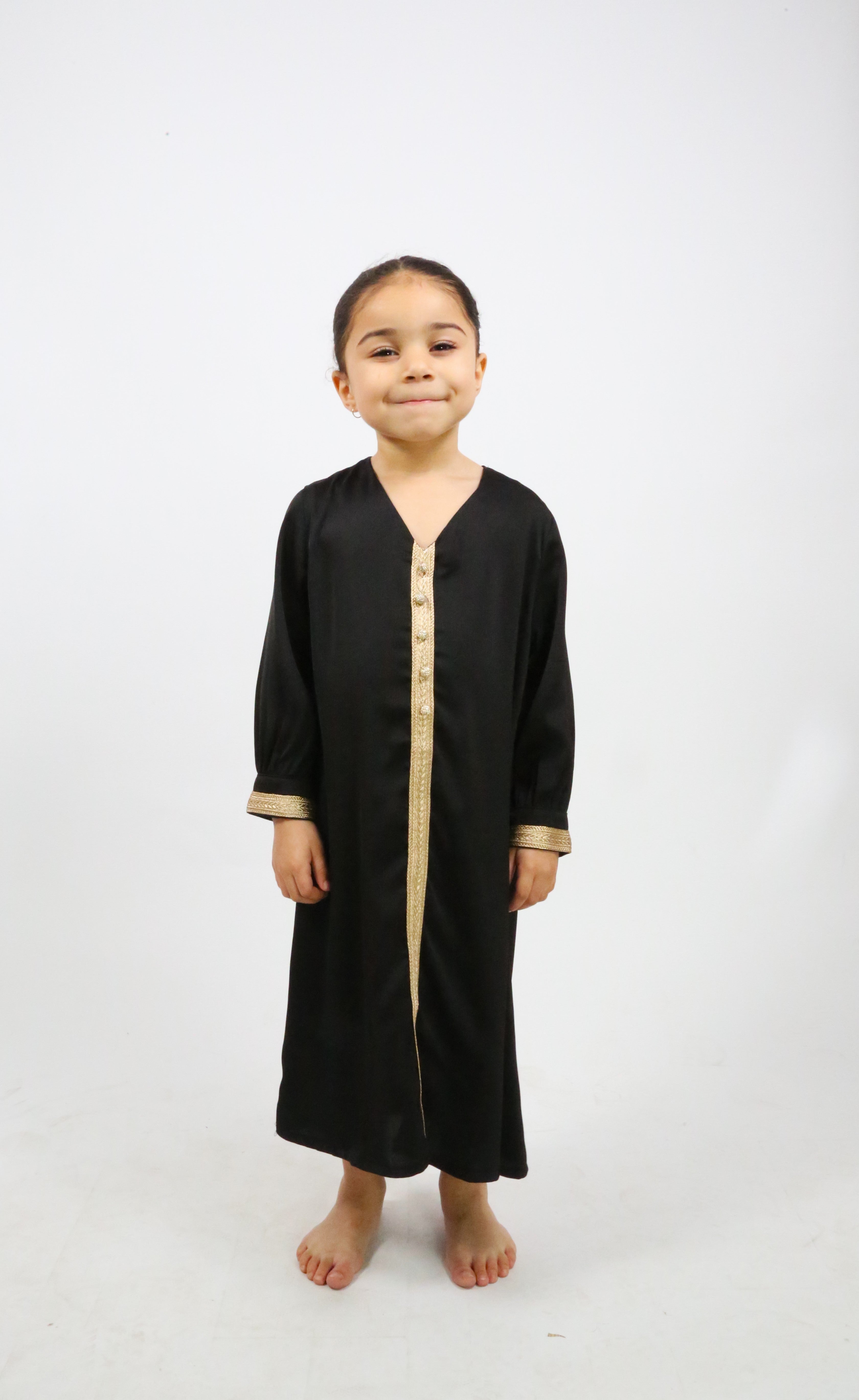 Robe enfant style caftan simple