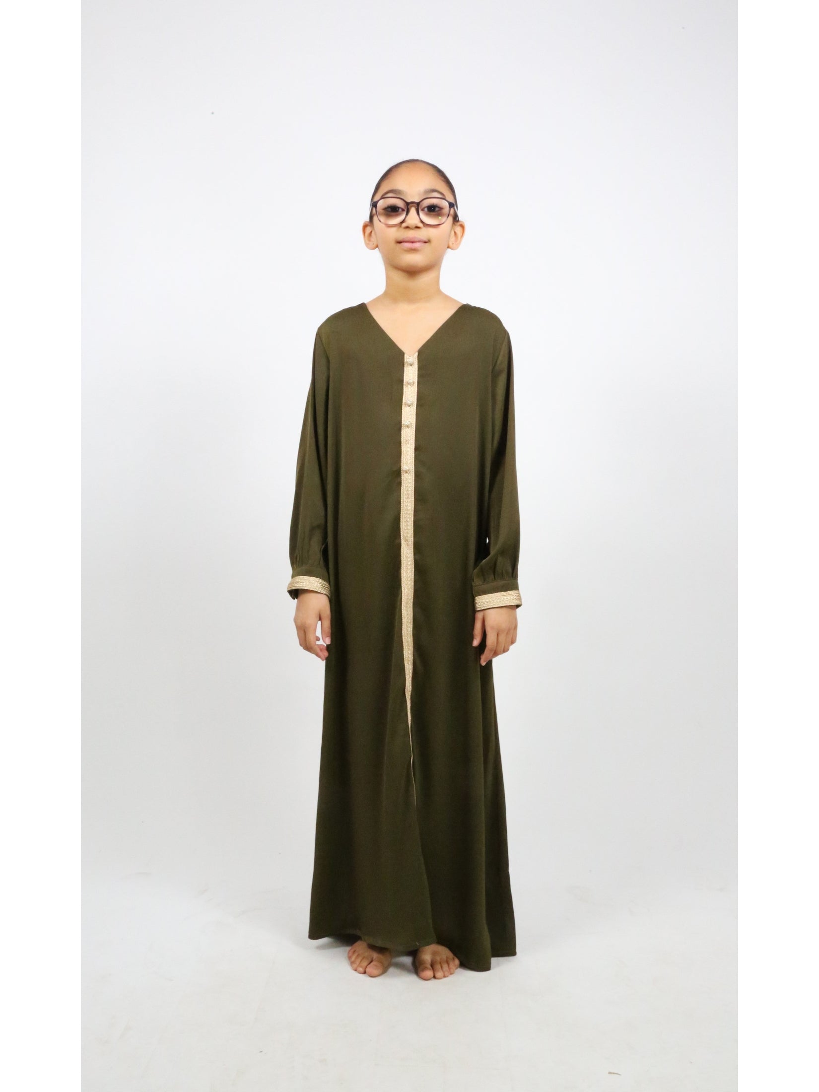Robe enfant style caftan simple