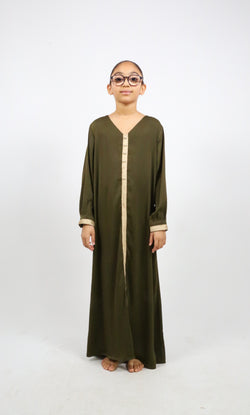 Robe enfant style caftan simple