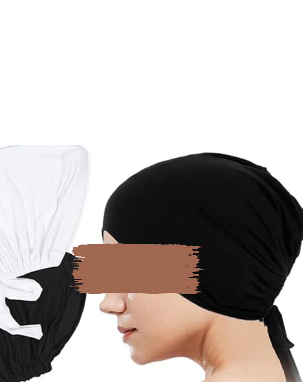 Bonnet hijab à nouer Imane – coupe fluide et matière agréable à porter
