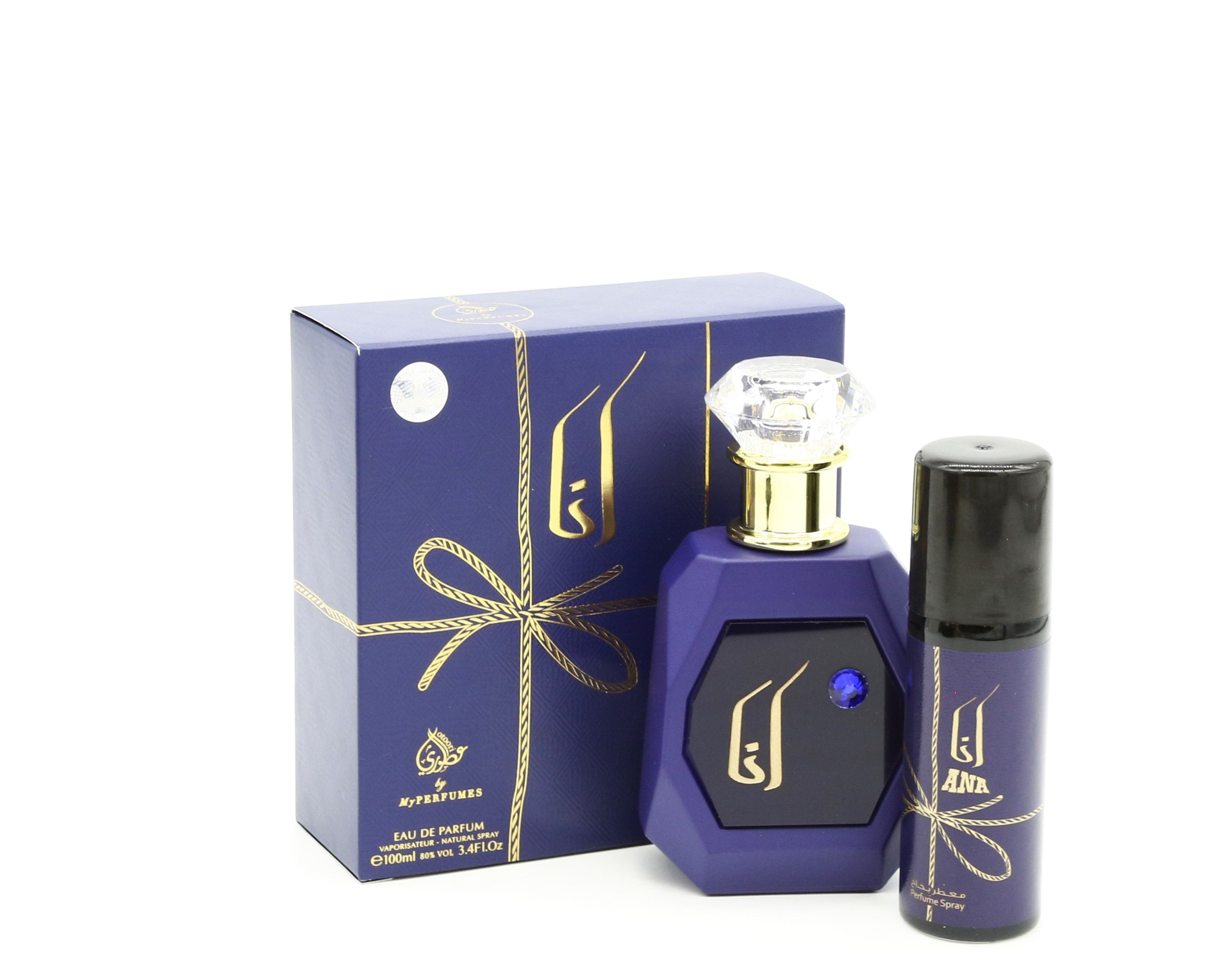 Ana (bleu) - Eau de parfum My perfumes – fragrance élégante, parfaite pour les amateurs de musc