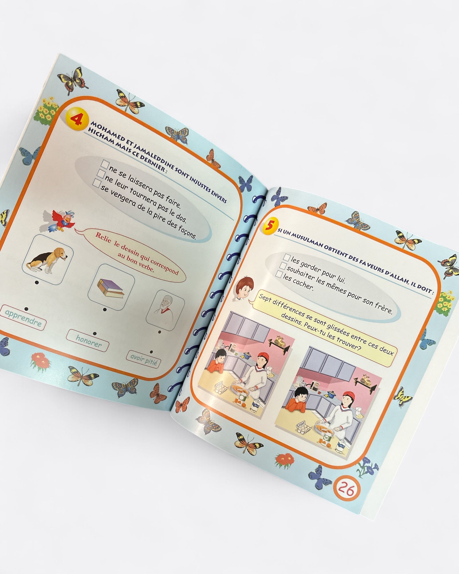 Jeu islam enfants : L'histoire Du Petit Hicham et de son Ami le Perroquet - Tome 4 : Le Bon Comportement