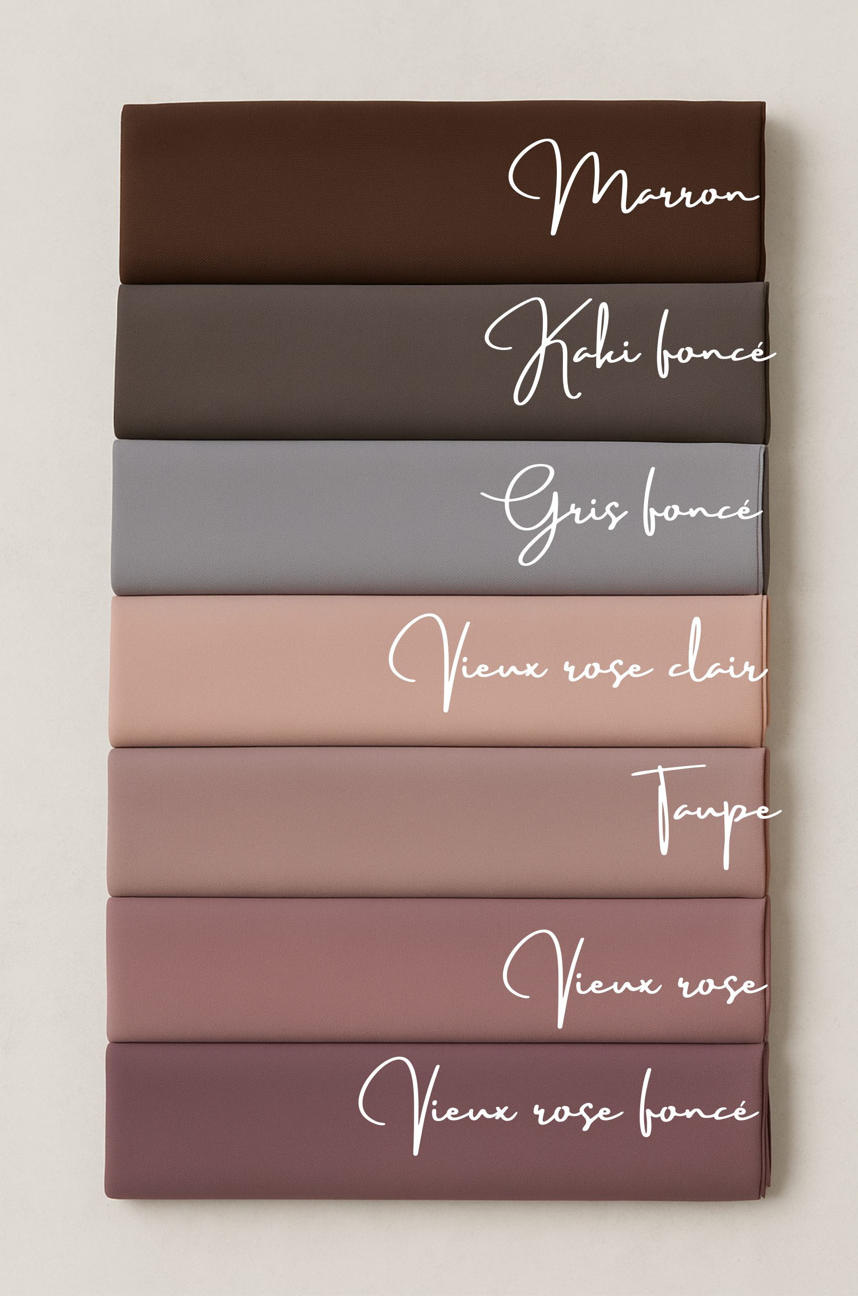 Hijab Mousseline opaque