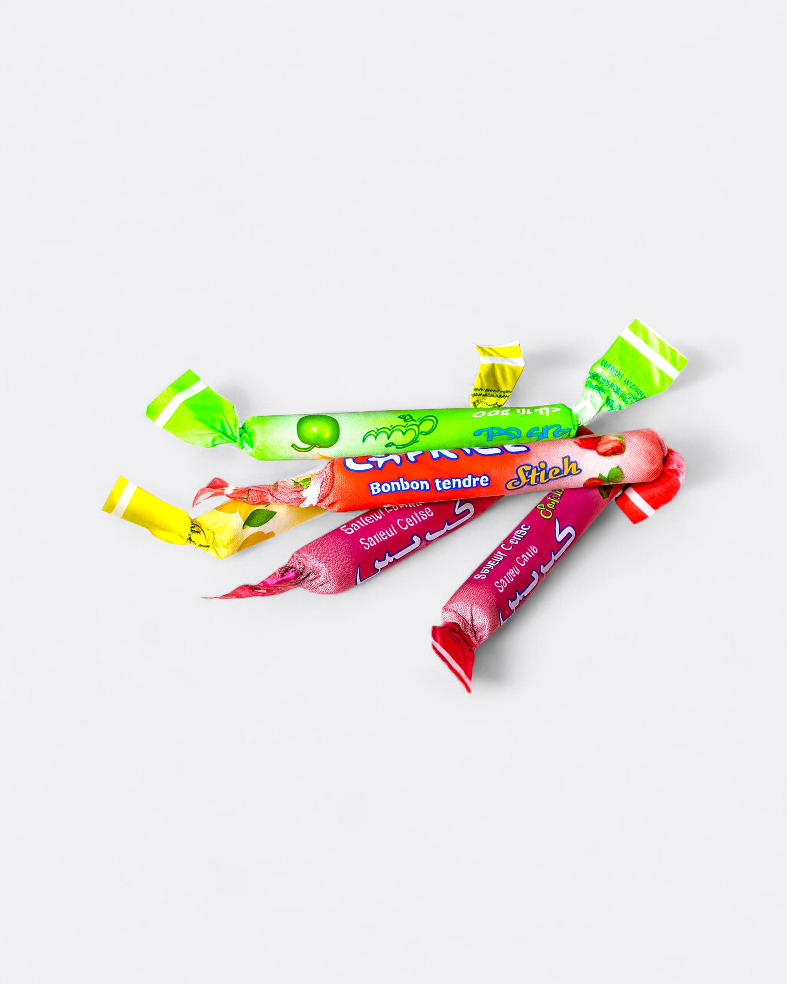 Boîte de bonbons en sticks fruités – Caprice 900 g