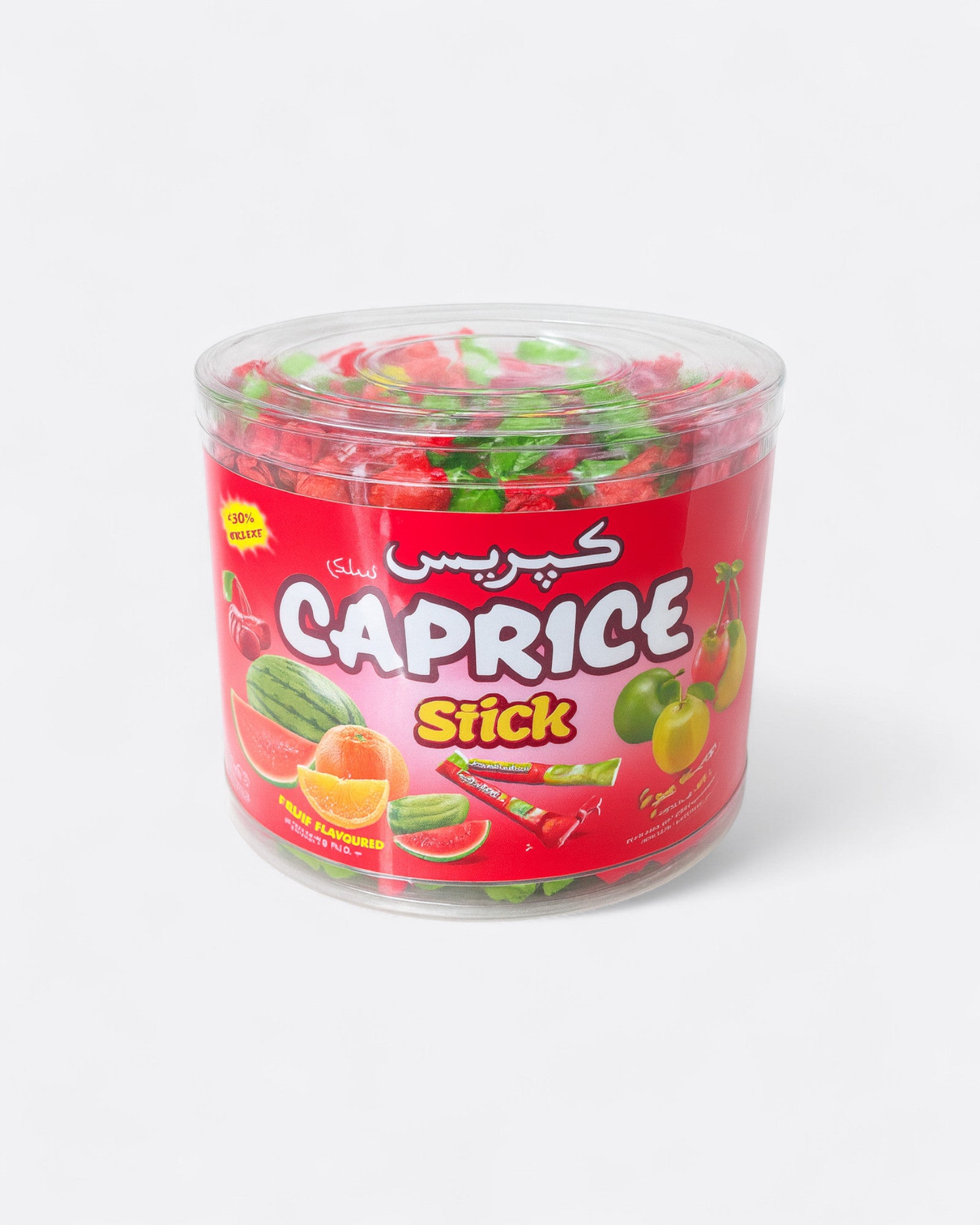 Boîte de bonbons en sticks fruités – Caprice 900 g