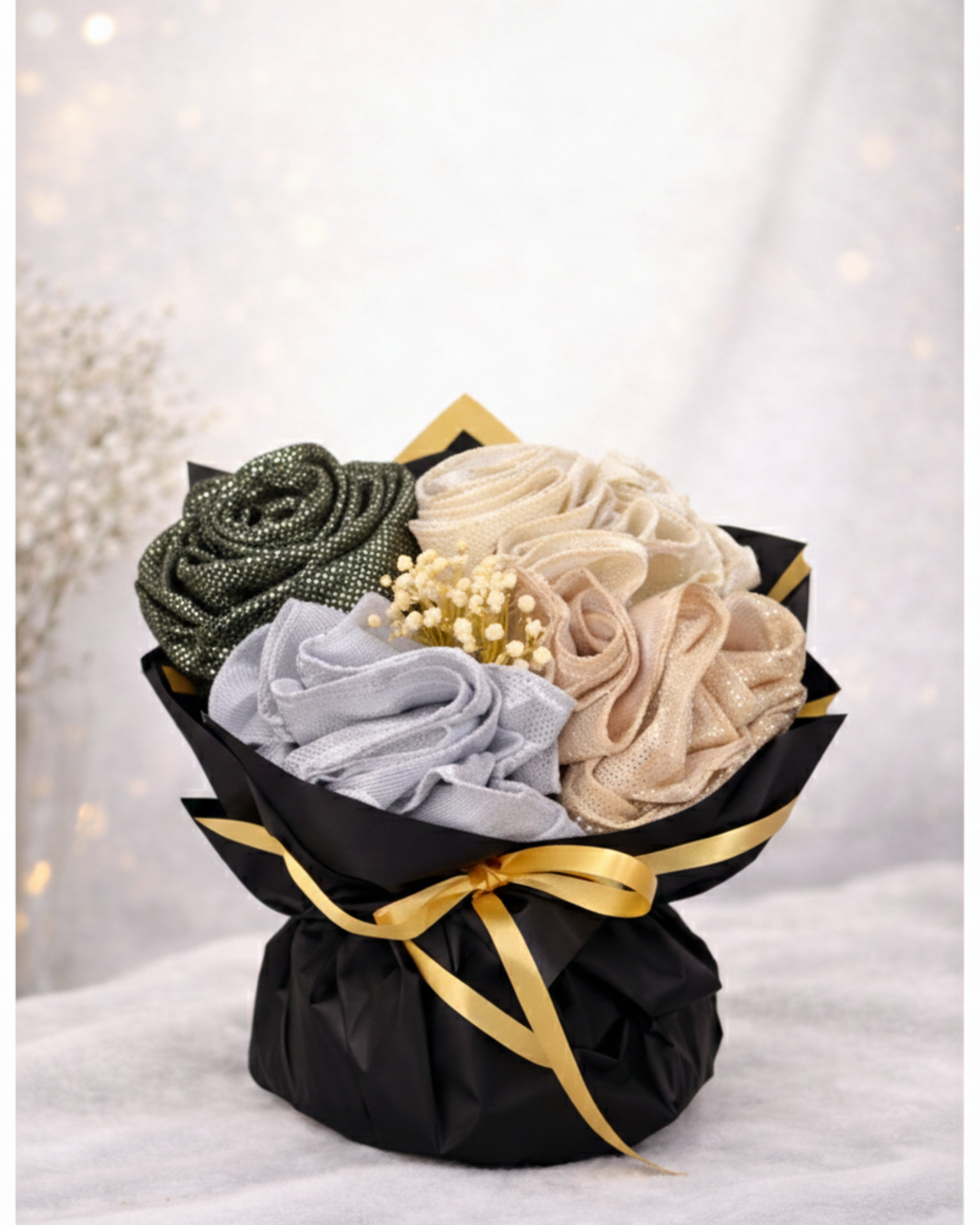 Bouquet de voile pailletté - Numéro 6