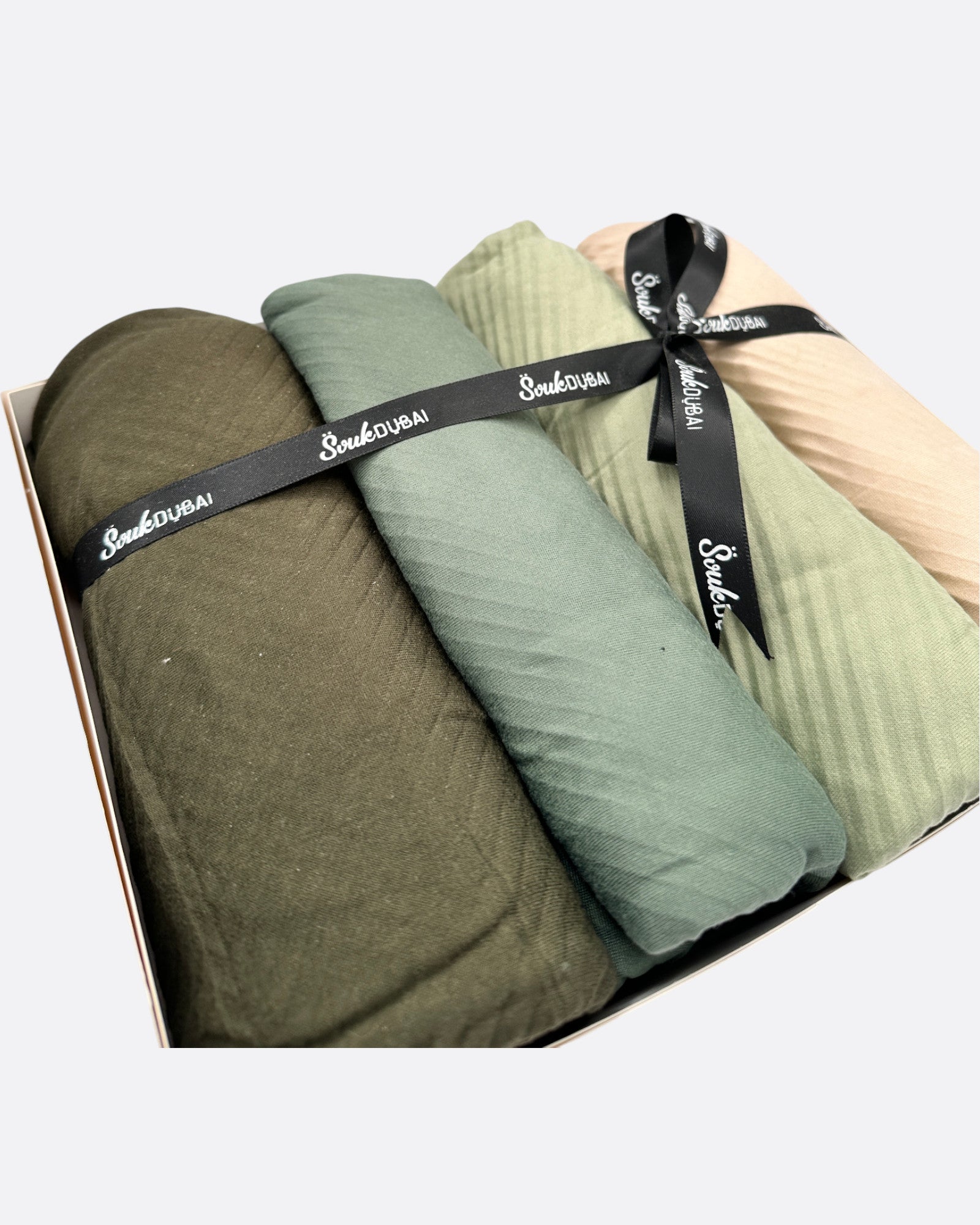 Box hijabs à rayures