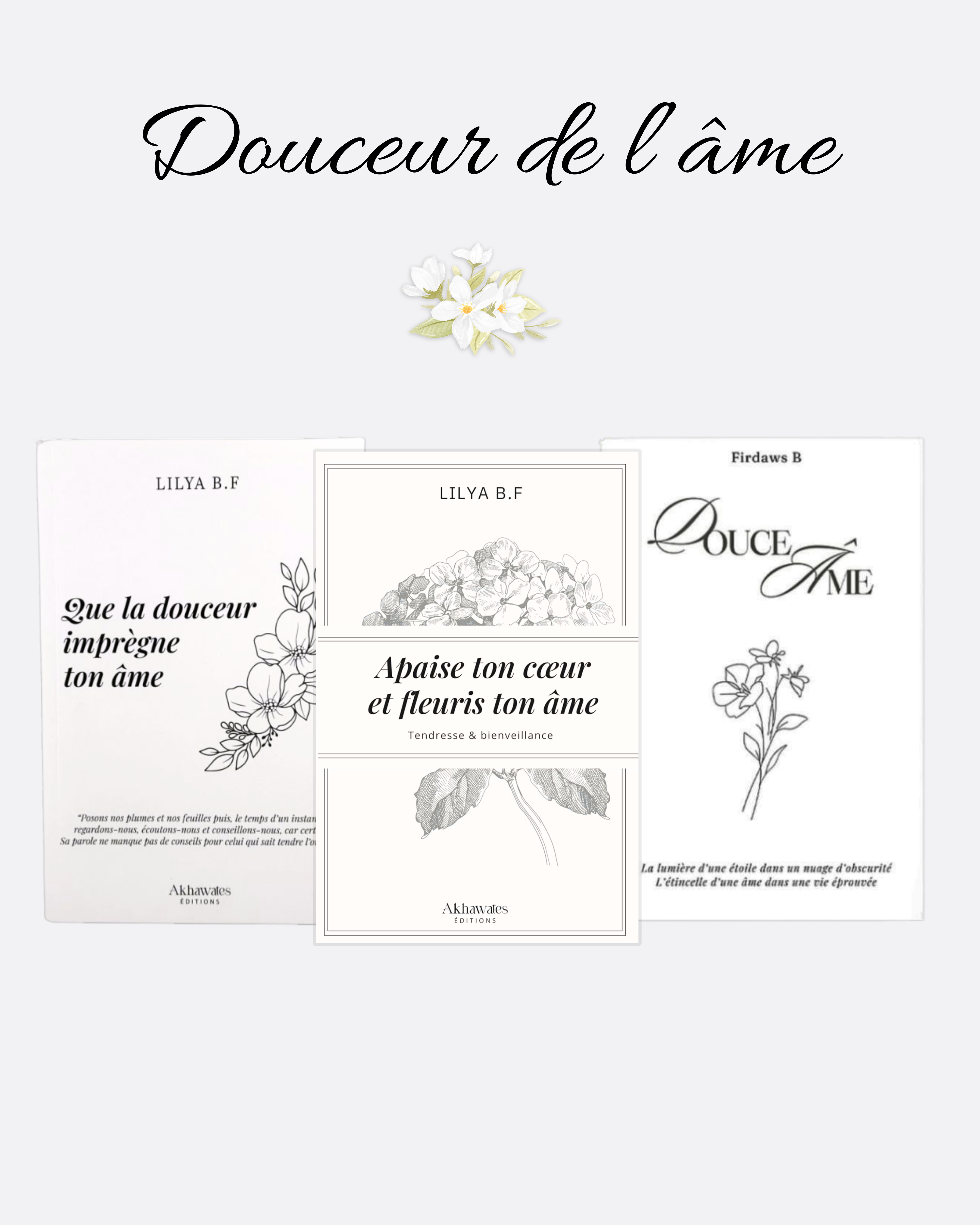 Box livres - Douceur de l'âme