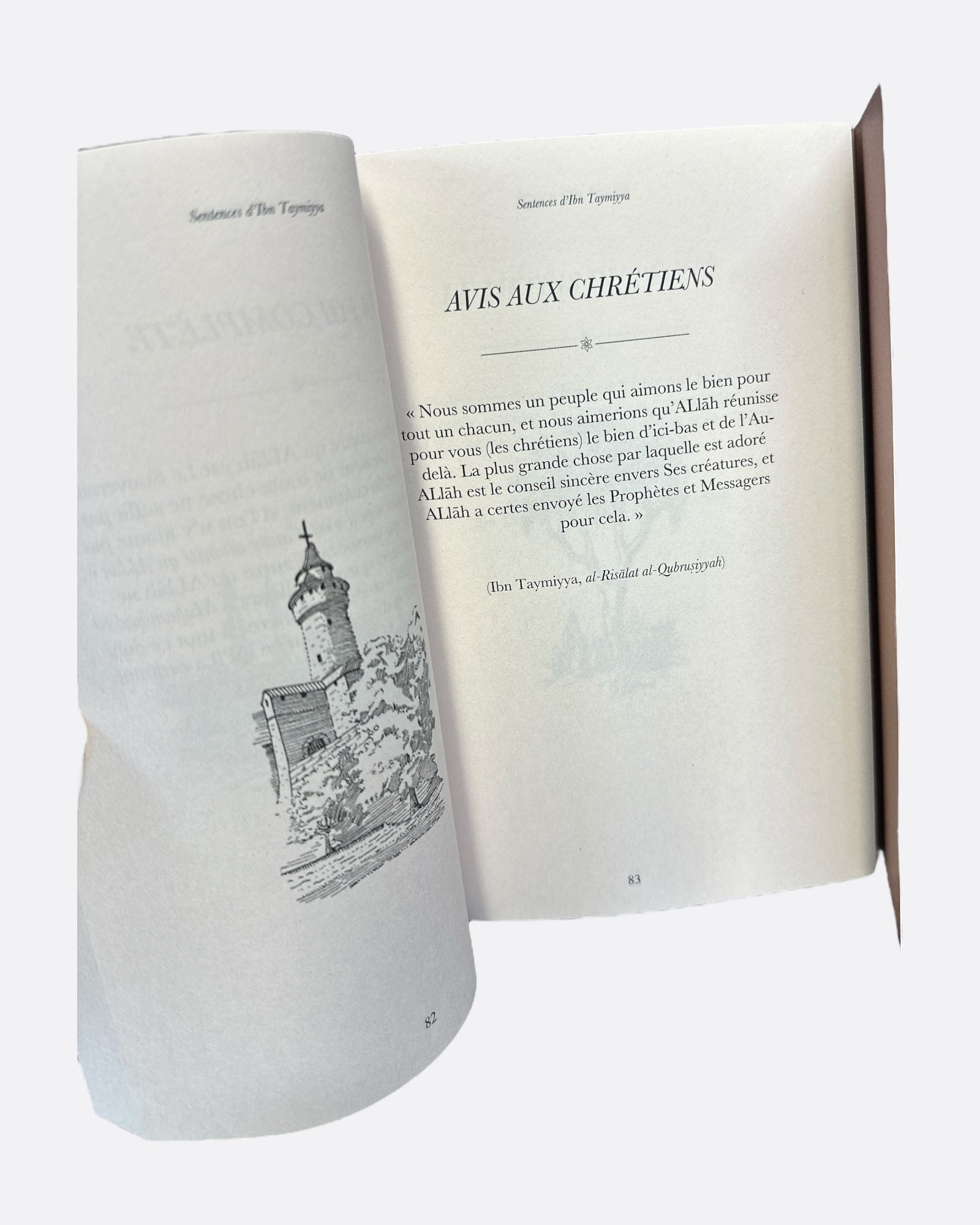 Citations - Les Sentences d'Ibn Taymiyya - Edition Sarrazins