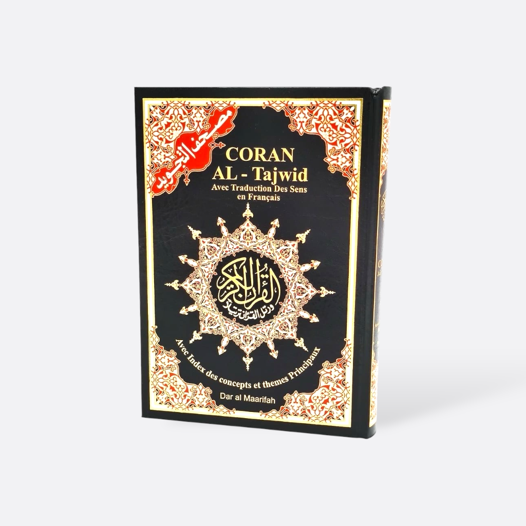 Coran Tajwid Hafs (Arabe & Français) - Dar al Maarifah – article conçu pour accompagner la spiritualité