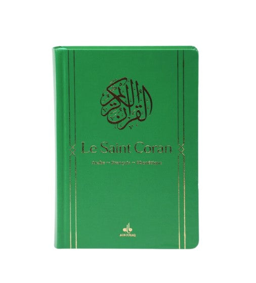 The Holy Quran Arabic/French/phonetic Small format - Edition Al Bouraq