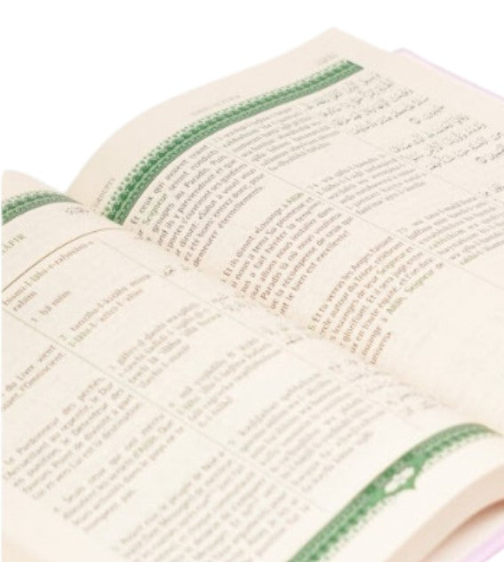 Le Saint Coran Ar, Fr, & Phonétique - Grand format Doré - Edition Al Bouraq